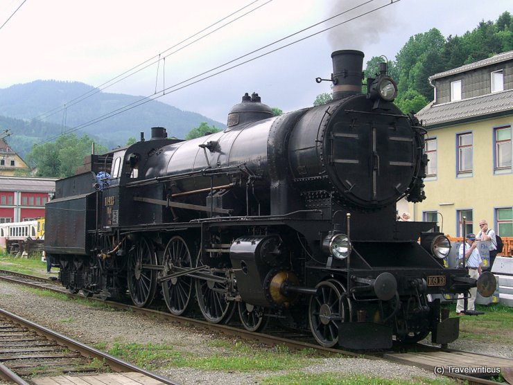 Steam Locomotive SB 109.13 (1912) in Mürzuschlag, Austria