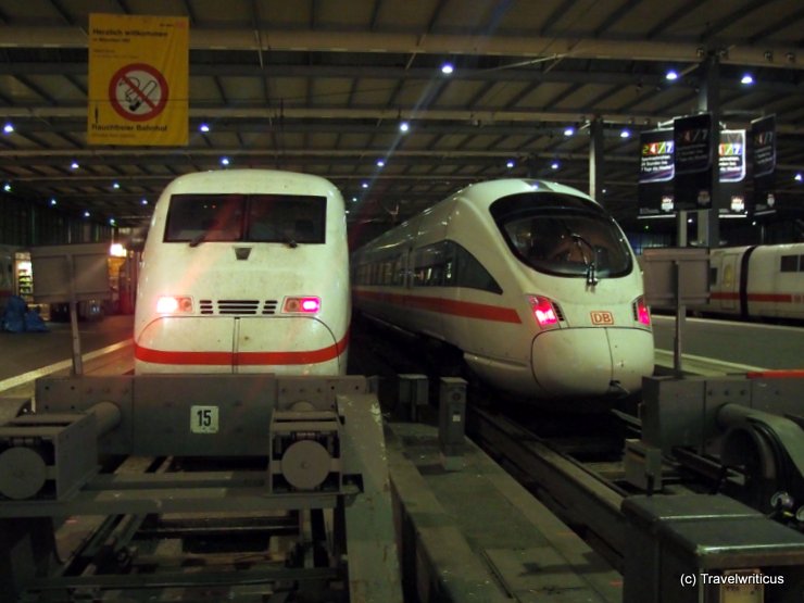 ICE family at Munich Central Station