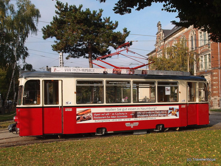 Tramcar Class 70/1 dating back to 1973 in Naumburg (Saale), Germany