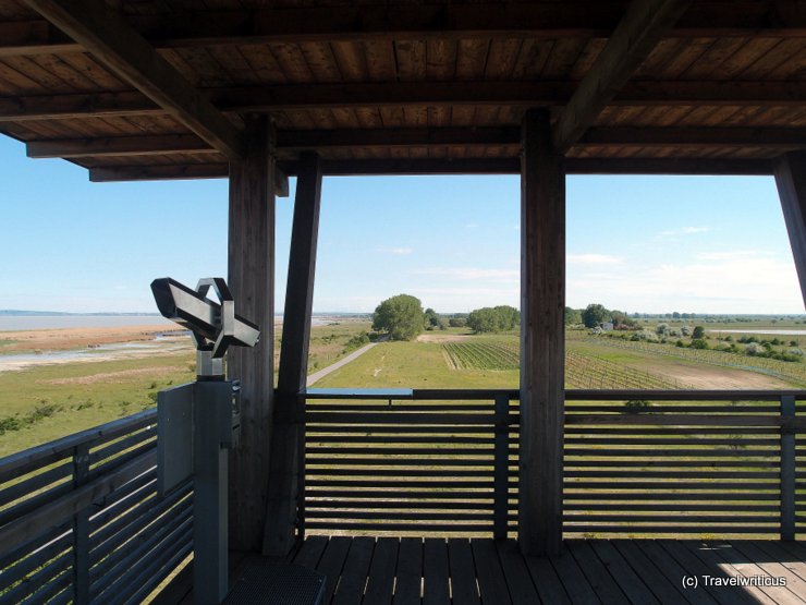 Watch tower next to Neusiedler See, Austria