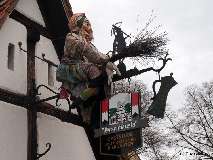 The beekeeper with a crossbow in Nuremberg, Germany