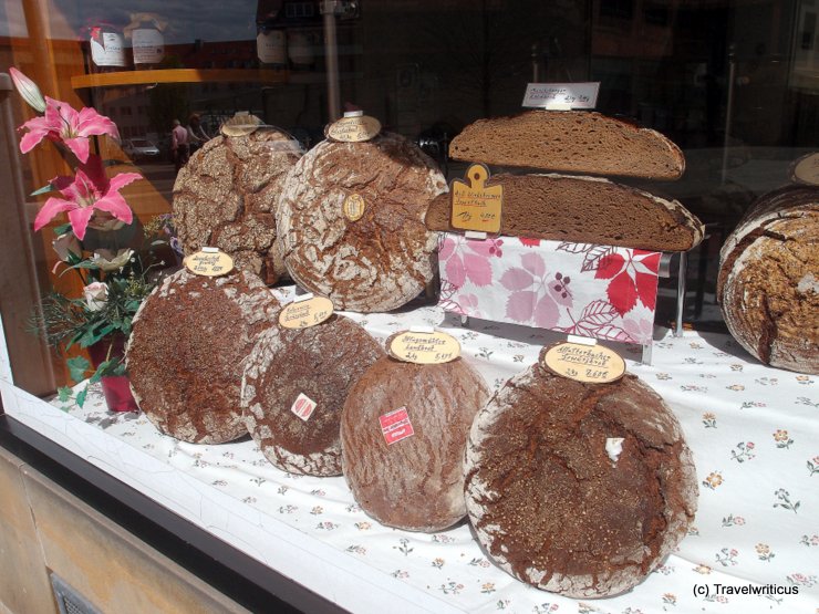 Bread store in Nuremberg, Germany