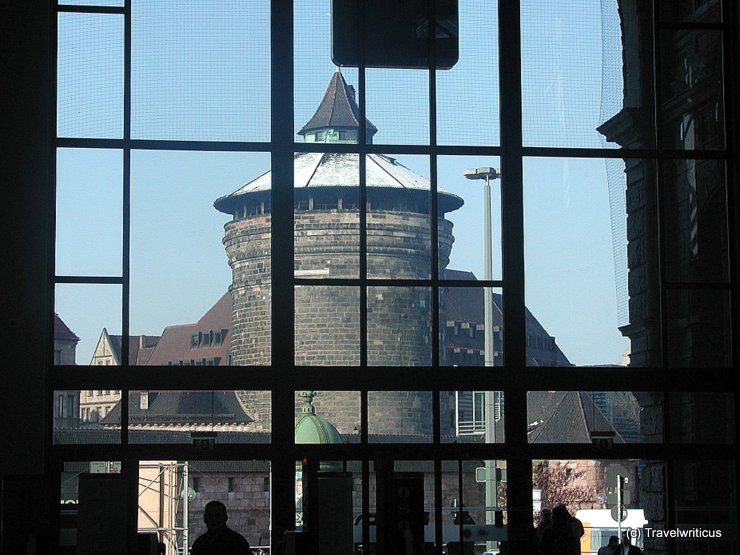 Railway station of Nuremberg, Germany