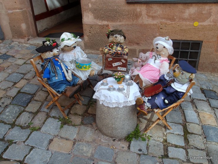 Teddy bears in the streets of Nuremberg, Germany