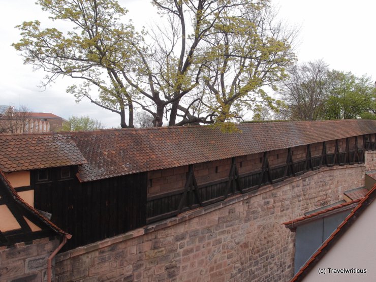 Town wall of Nuremberg, Germany