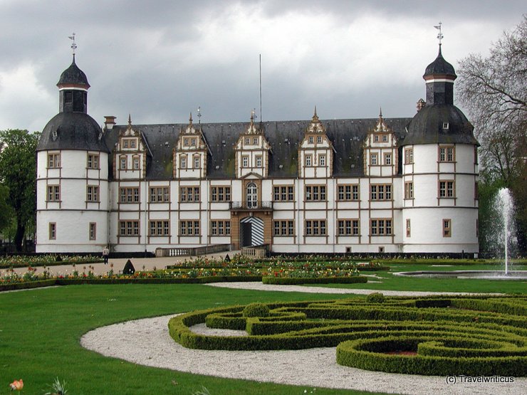 Garden side of Schloss Neuhaus, Paderborn