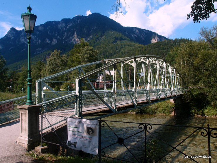 Footbridge in Reichenau an der Rax, Austria