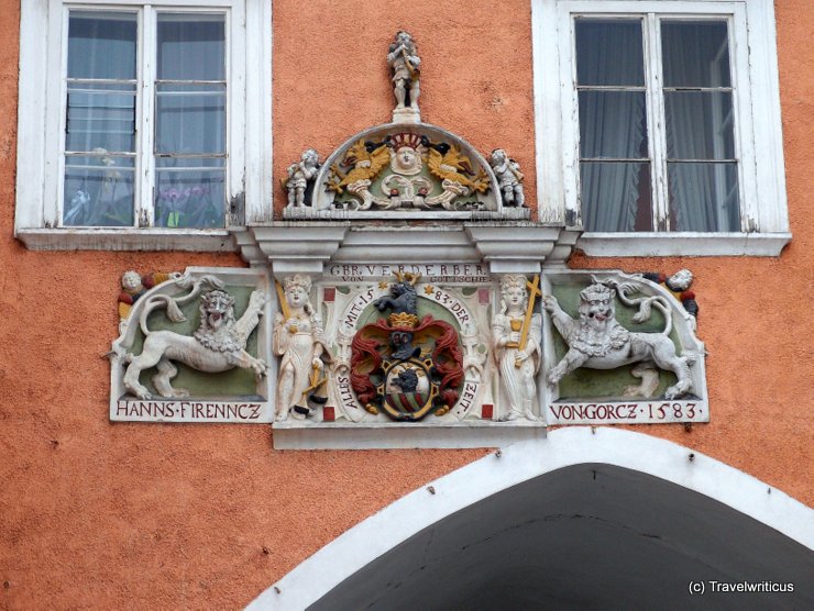 Relief at the Verderber - Haus in Retz, Austria