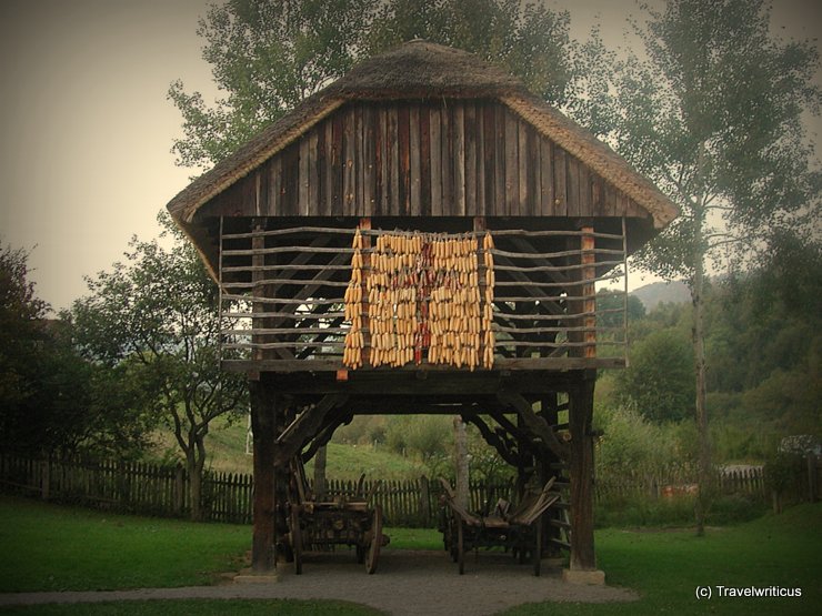 Hayrack (Kozolec) in Rogatec, Slovenia