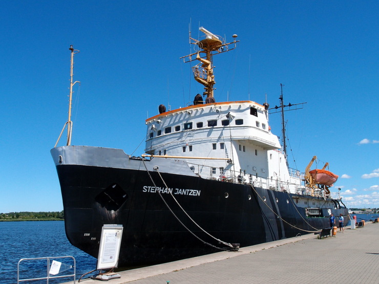 Icebreaker 'Stephan Jantzen' in Rostock, Germany