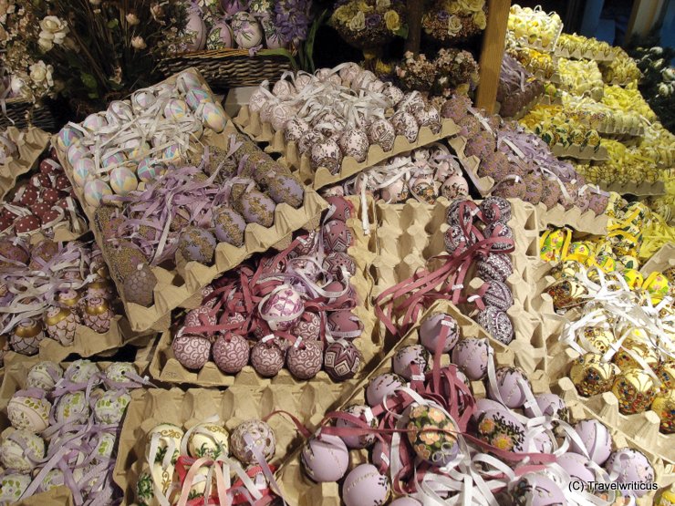 Shop for Easter eggs in Salzburg, Austria