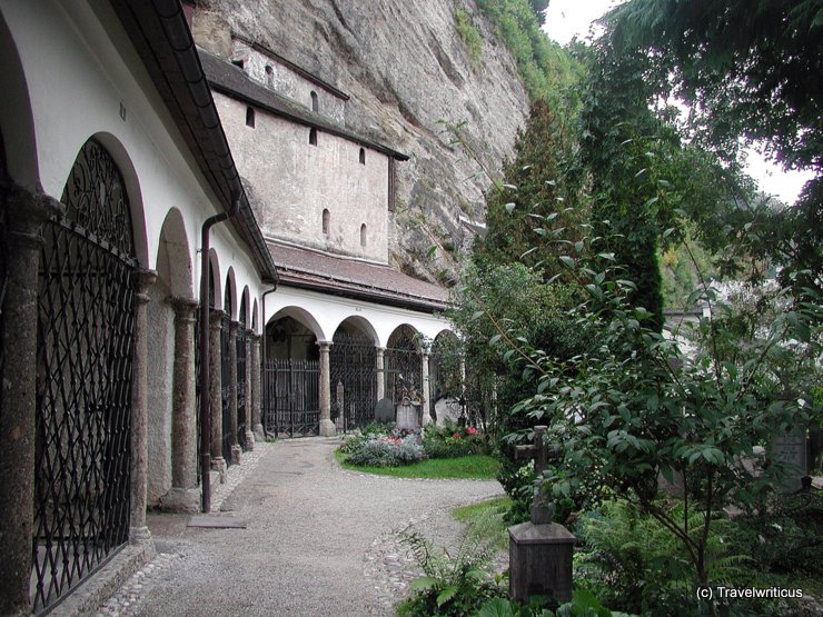 Petersfriedhof in Salzburg, Austria