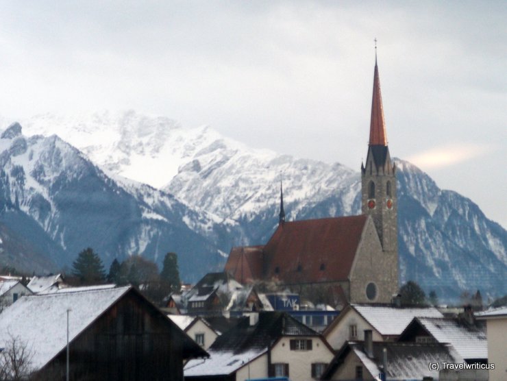 Church Sankt Laurentius in Schaan, Liechtenstein