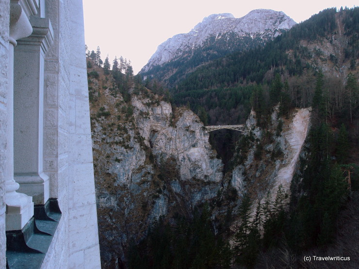 Longshot of the Marienbrücke in Schwangau, Germany