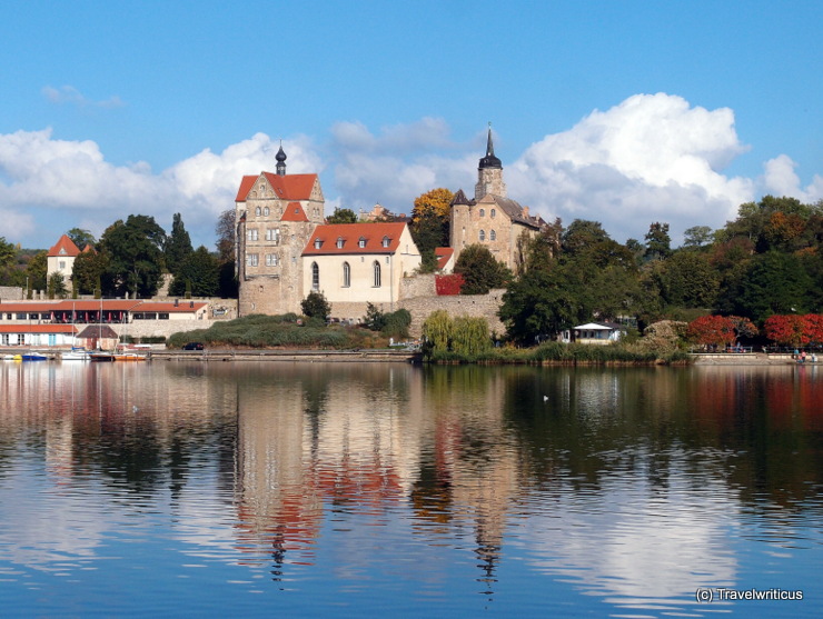 Seeburg Castle in Seegebiet Mansfelder Land, Germany