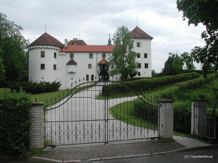 Entrance of Grad Bogenšperk, Slovenia