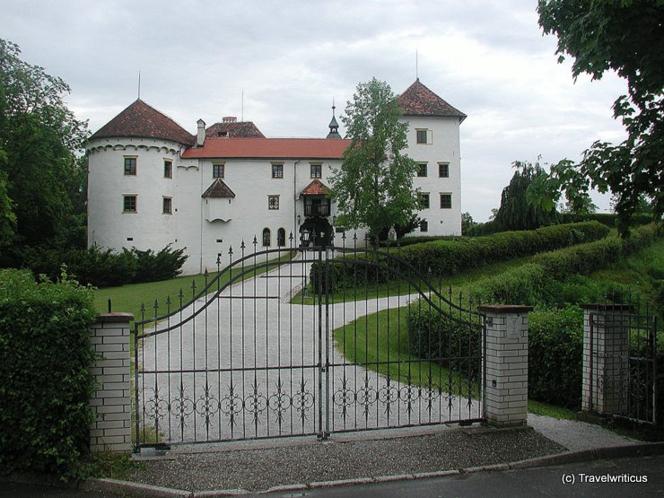 Entrance of Grad Bogenšperk, Slovenia