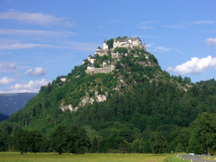 Hochosterwitz Castle in St. Georgen am Längsee, Austria