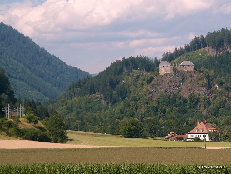 Burgruine Dürnstein in Styria, Austria