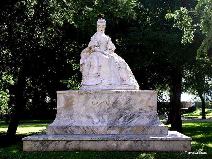 Monument of Sisi in Szeged, Hungary