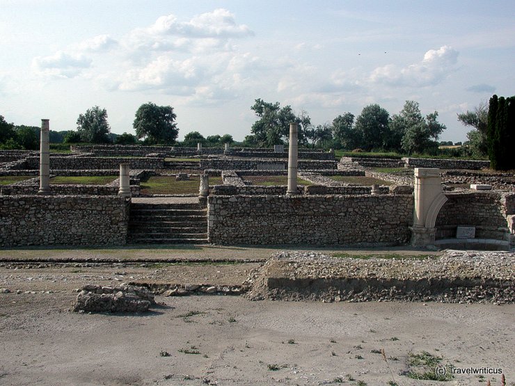 Roman ruins in Tác, Hungary