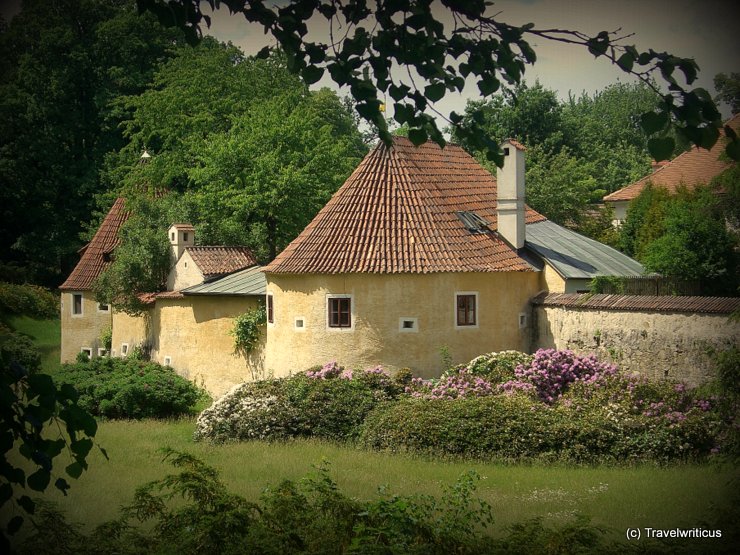 Town wall of Třeboň, Czech Republic