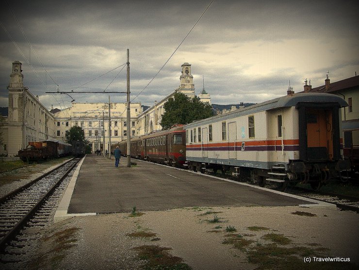 Railway museum in Trieste