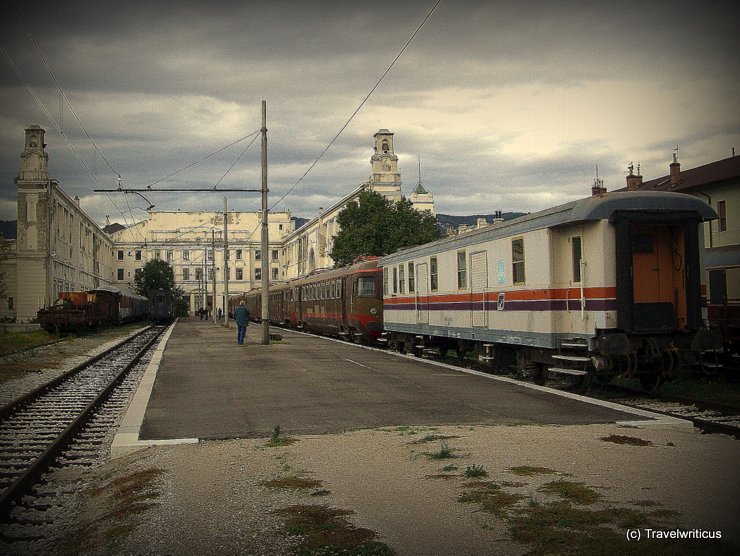 Railway museum of Trieste, Italy