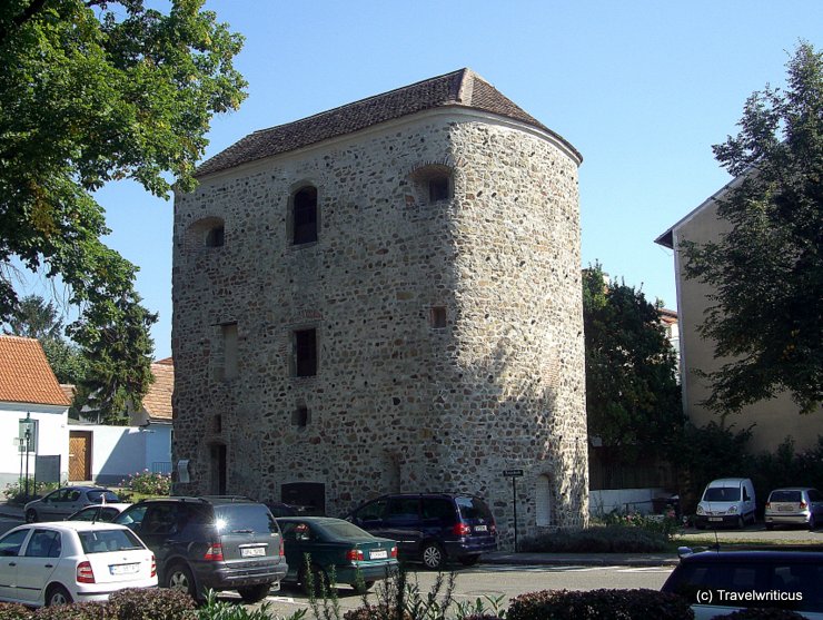 Ancient Roman tower in Tulln, Austria