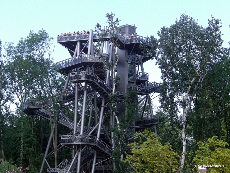 Tower of the tree top way in Tulln, Austria