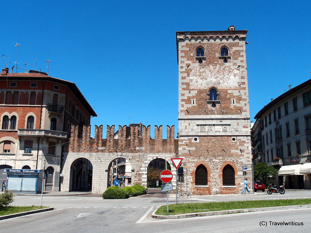 Aquileia gate in Udine, Italy