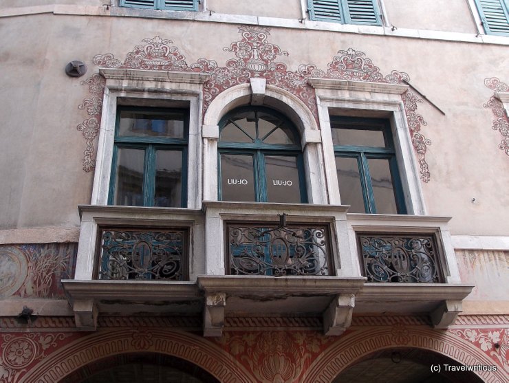 Nice balcony in Udine, Italy