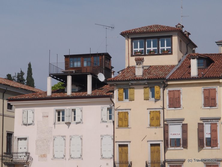 Penthouse at a piazza in Udine, Italy