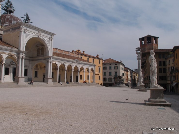 Piazza Libertà in Udine, Italy