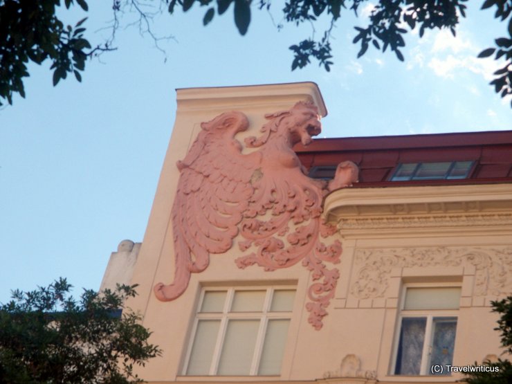 Architectural detail in Vienna, Austria