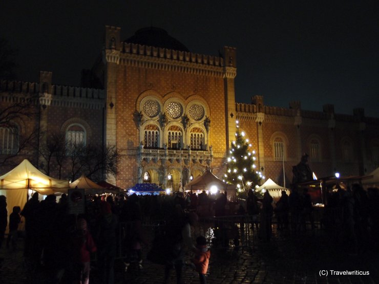 Christmas market at the Arsenal in Vienna, Austria