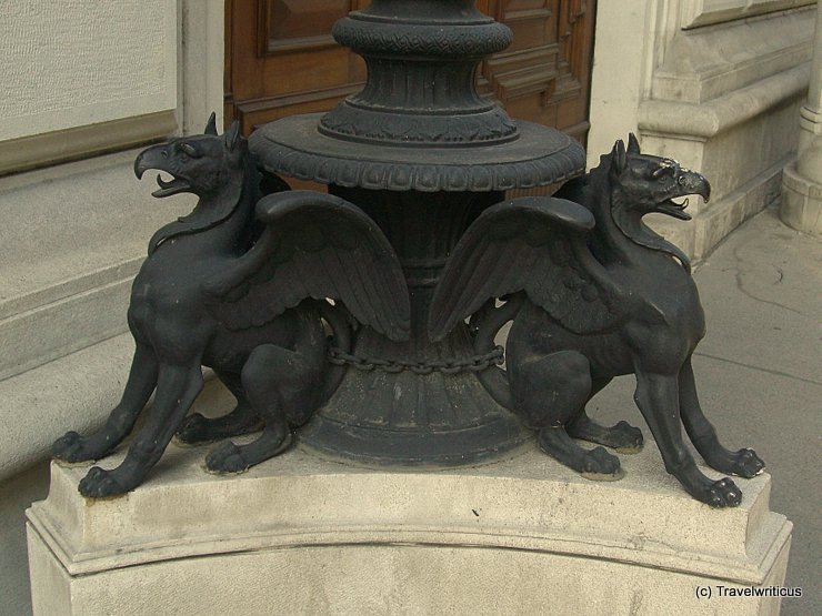 A pair of griffins in Vienna