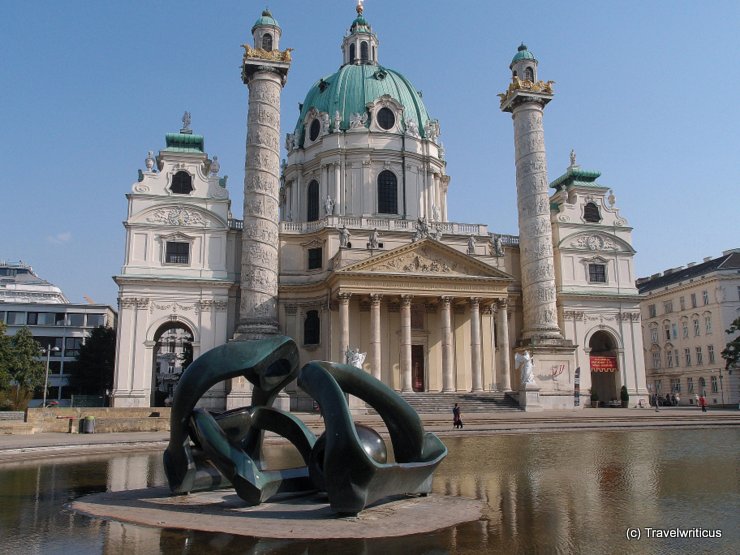 Sculpture 'Hill Arches' in Vienna, Austria