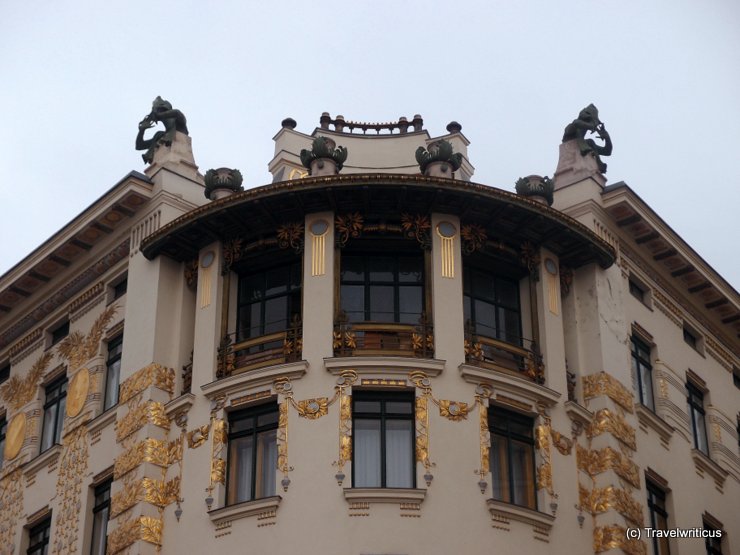 Otto-Wagner-Haus at the Naschmarkt in Vienna, Austria