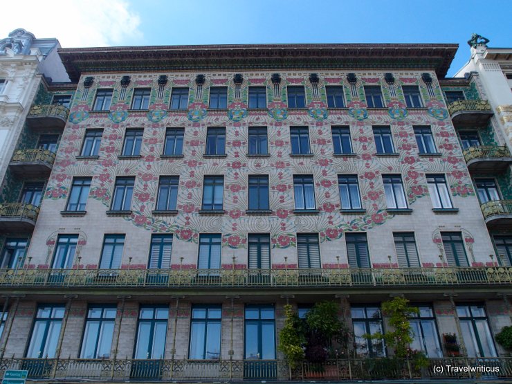 Majolikahaus in Vienna, Austria