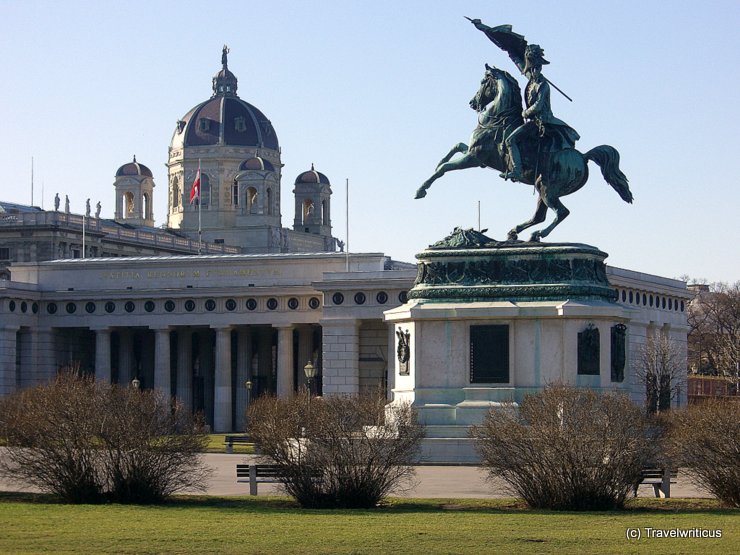 Monument of Archduke Charles at Heldenplatz