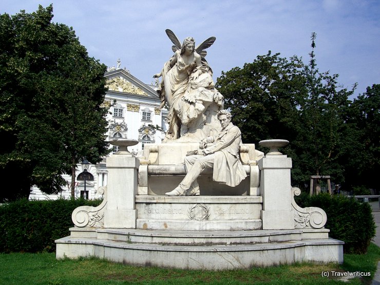 Monument to Ferdinand Raimund in Vienna, Austria