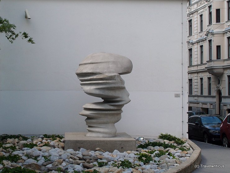 Sculpture 'Points of View' in Vienna, Austria