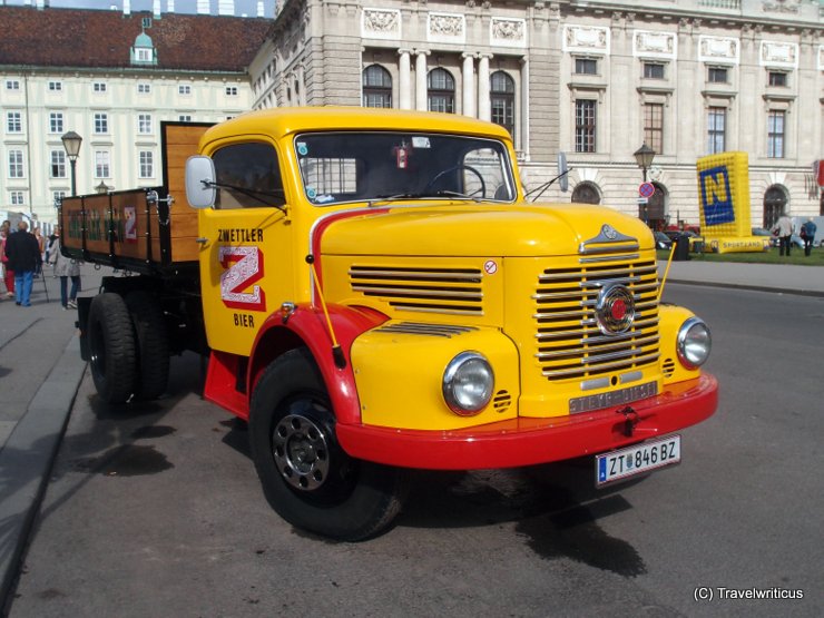 Truck Steyr 480k (1966) in Vienna, Austria