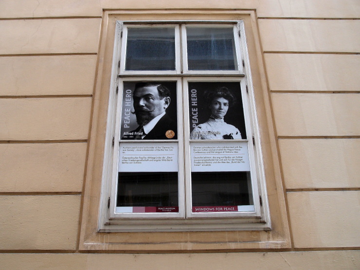 Windows for Peace in Vienna, Austria