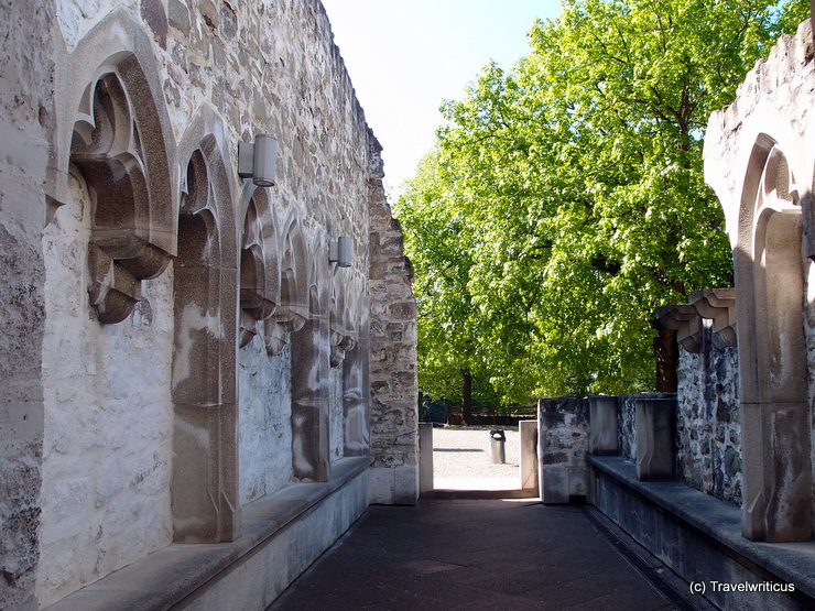 Inside the walls of the Royal Palace in Visegrád, Hungary