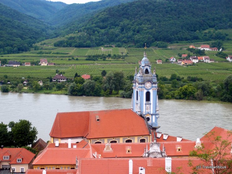 Dürnstein Abbey in Wachau Valley, Austria