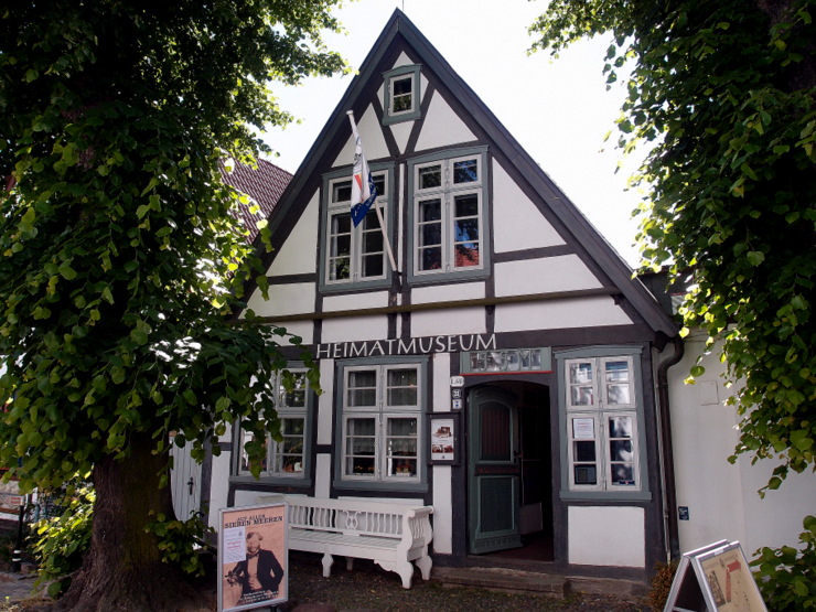 Museum of local history in Warnemünde, Germany