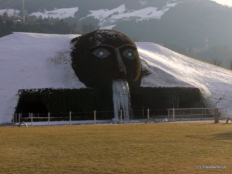 Entrance of the Crystal Worlds in Wattens, Austria