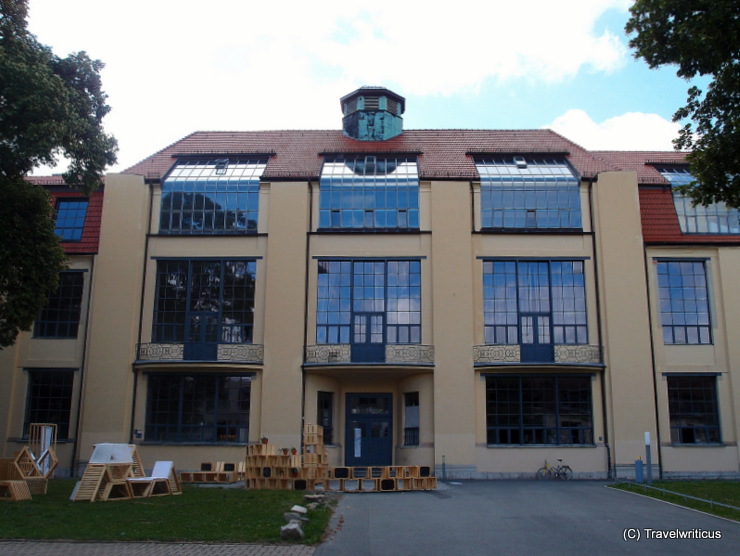 Main building of the Bauhaus University in Weimar, Germany